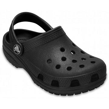 Crocs Classic Boys' Clogs Black | Australia 1426CTVE